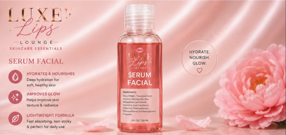 Luxe Lips Lounge Hydrating Facial Serum