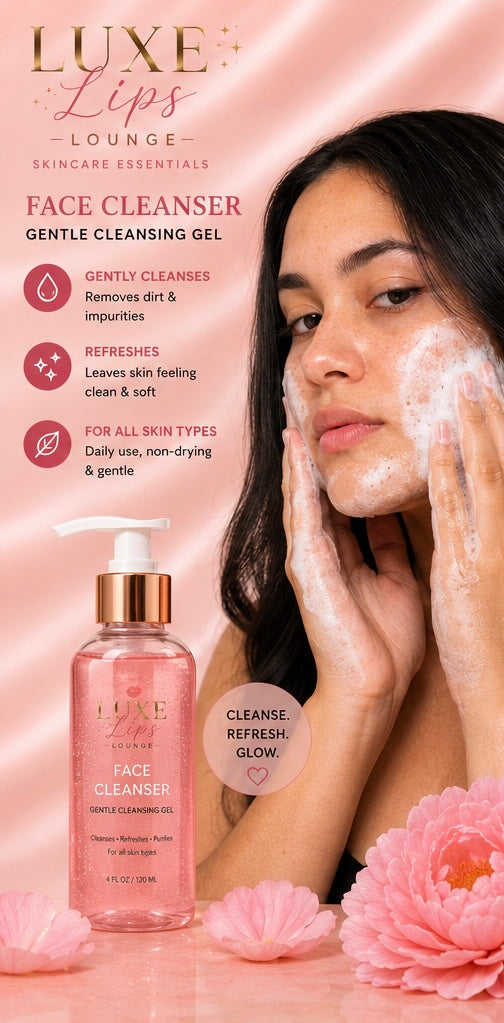 Luxe Lips Lounge Gentle Face Cleanser