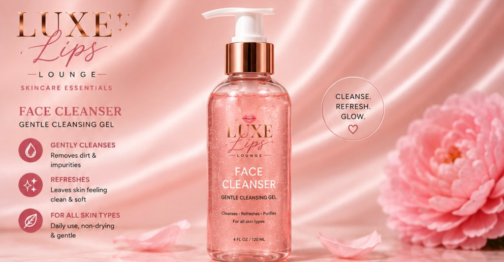 Luxe Lips Lounge Gentle Face Cleanser