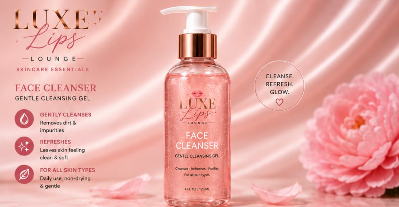 Luxe Lips Lounge Gentle Face Cleanser