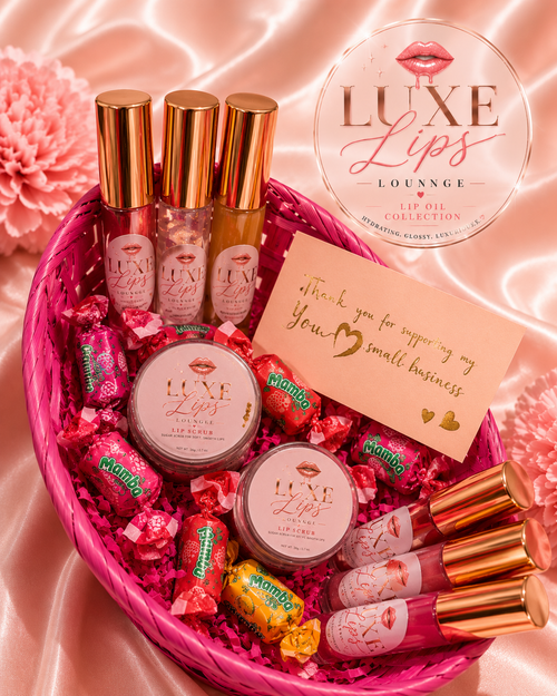Lip Gloss Gift Basket